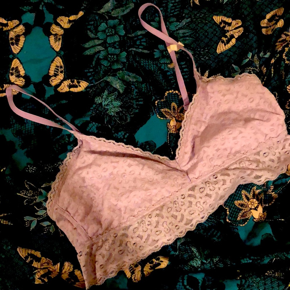 Lavender size S gap bralette